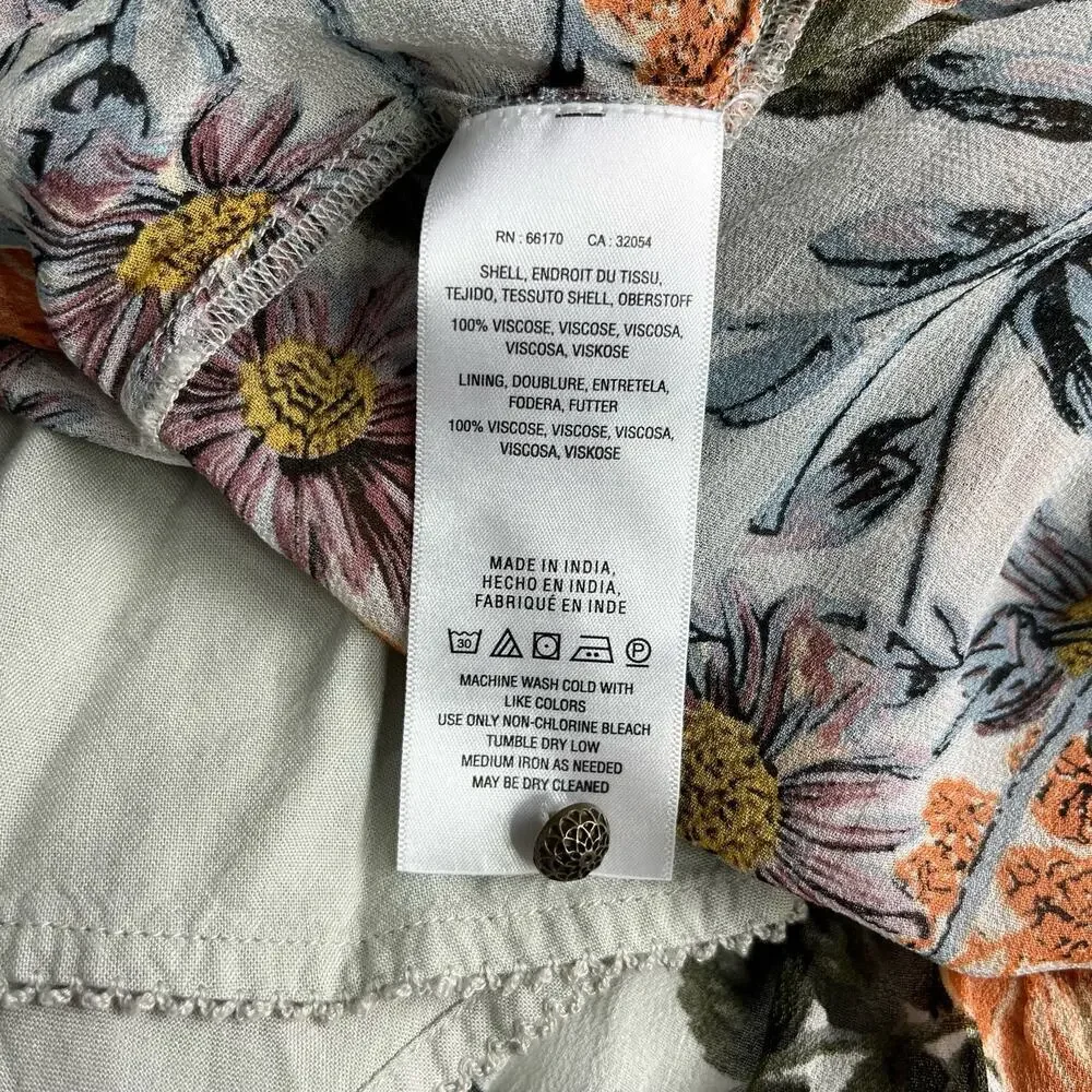 Anthropologie Floral Midi Dress - Multicolor - Picture 8 of 15